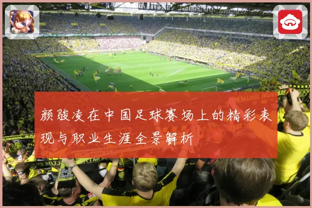 颜骏凌在中国足球赛场上的精彩表现与职业生涯全景解析